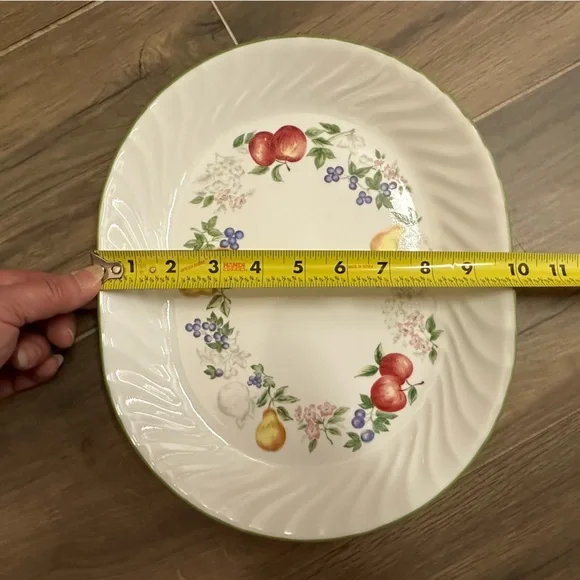 Like New - Corelle Chutney Pattern Serving Platter - 12” X 10” - Picture 5 of 6